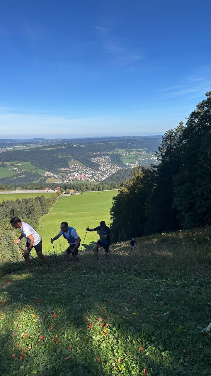 Base Camp Trail avec Manon et Patrick Bohard, Massif du Jura