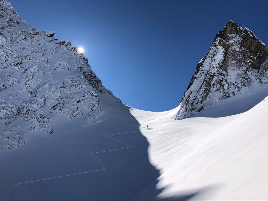 Ski de randonnée en Valpelline, Val d'Aoste