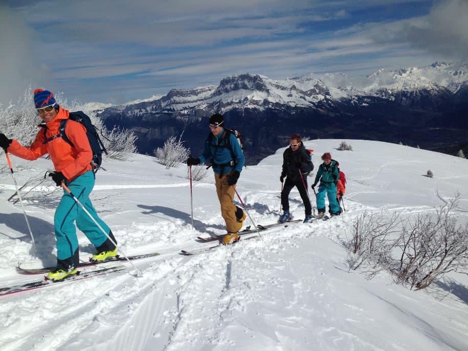 Initiation ski de randonnée, Beaufortain