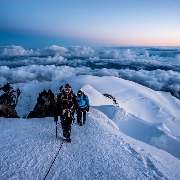 Ascension du Mont Blanc en 3 jours, Chamonix