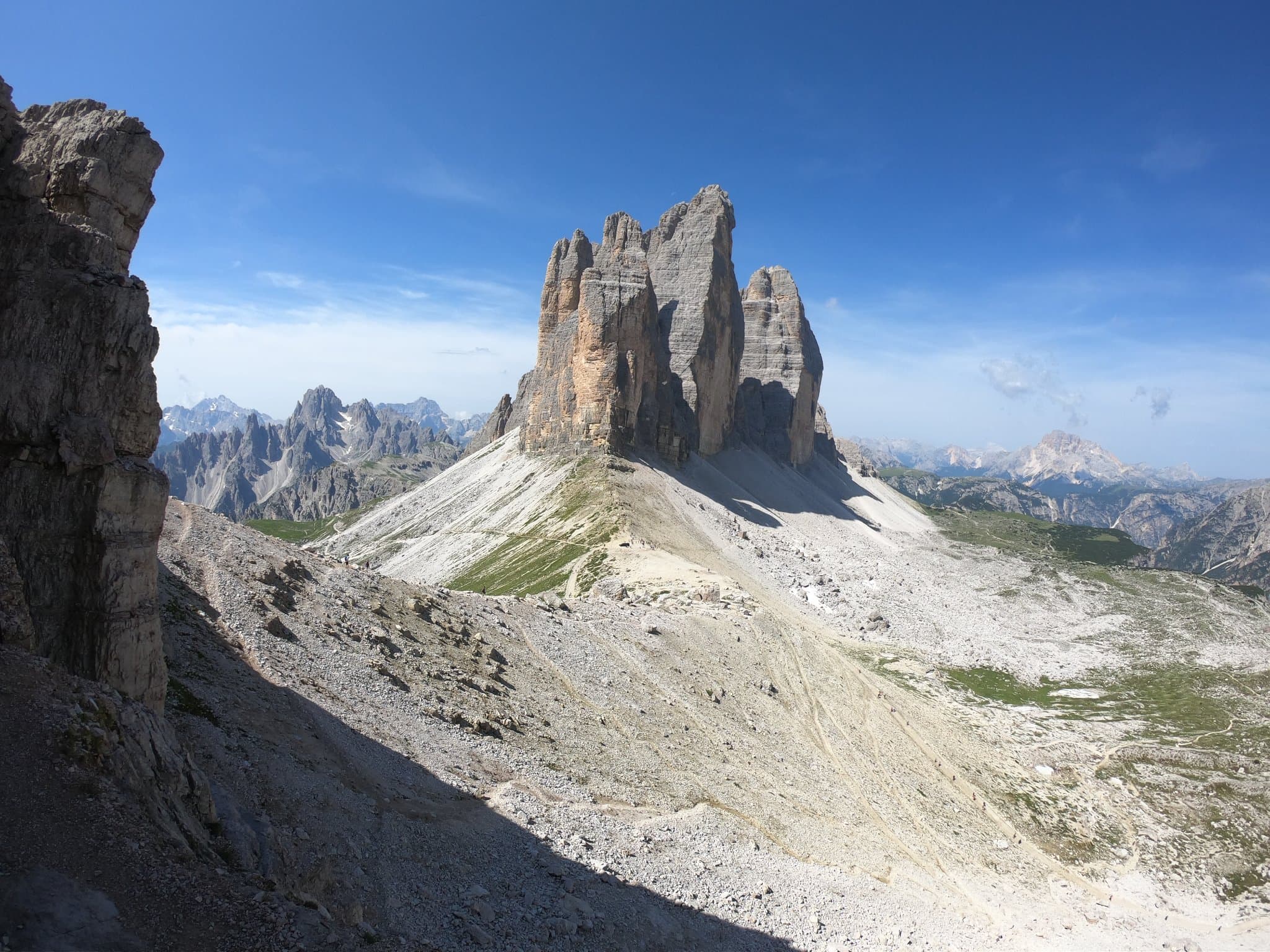 Traversée en trail, Dolomites