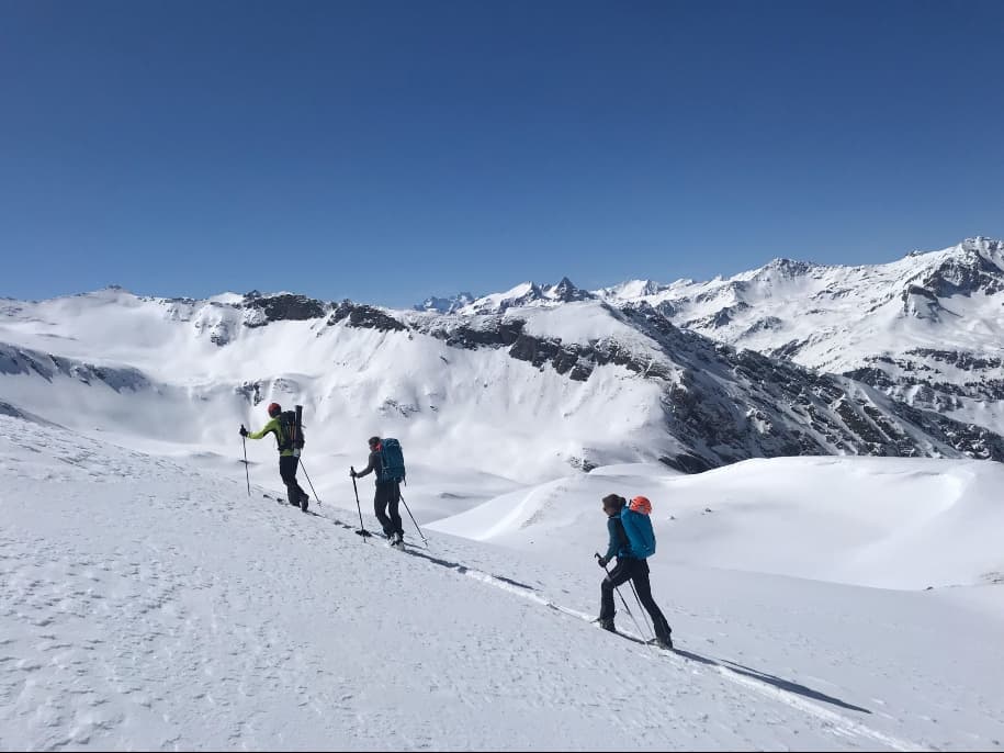 Raid à ski en Vanoise, Val d'Isère