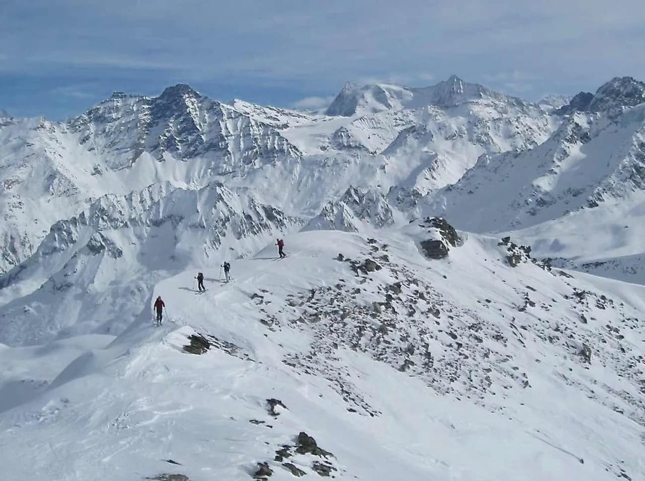 Ski de randonnée en Suisse, Champex et Grand Saint-Bernard
