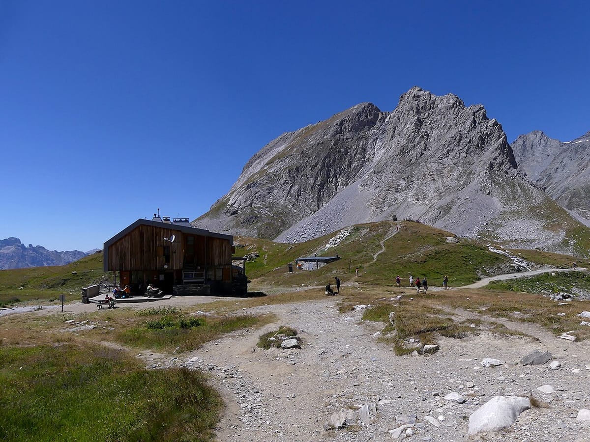 Refuge du Col de la Vanoise et Aiguille de la Vanoise