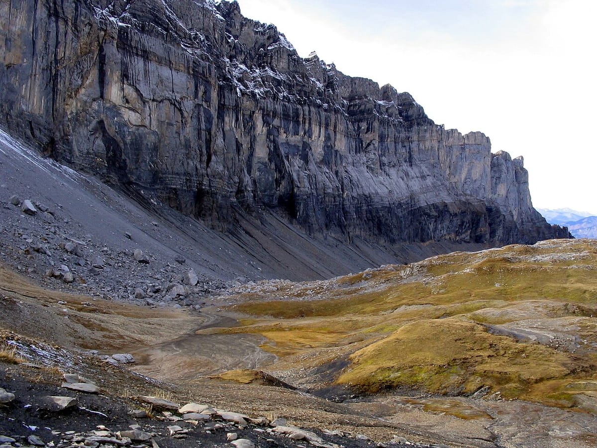 Rochers des Fiz depuis Passy